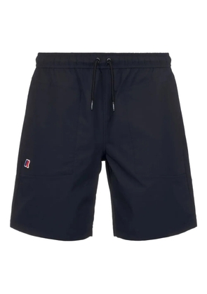 K-Way drawstring running shorts - Blue