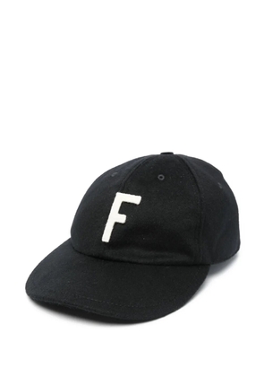 Fear Of God logo-patch baseball cap - Black
