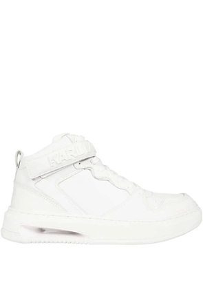 Karl Lagerfeld logo-embossed sneakers - White