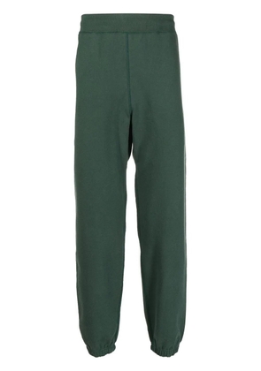 Suicoke logo-print cotton track pants - Green
