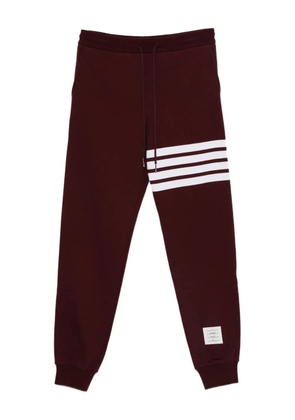 Thom Browne classic track pants - Red