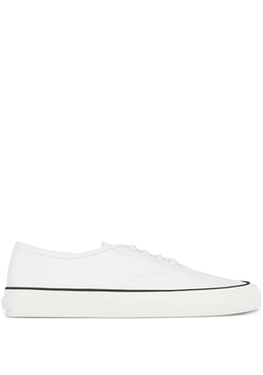 Aquazzura lace-up leather sneakers - White