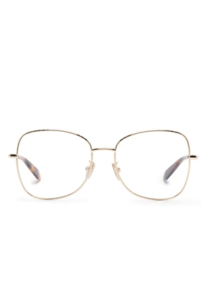 Bvlgari Serpenti oversize glasses - Gold