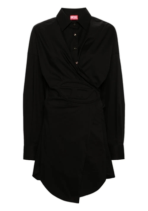 Diesel D-Sizen-N1 poplin shirt dress - Black