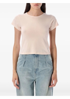 ETERNE short-sleeve cropped baby tee - Pink