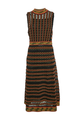 Missoni Pre-Owned striped knitted dress - Black