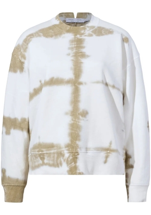 Proenza Schouler White Label tie-dye print cotton sweatshirt
