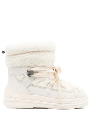 Moncler Insolux suede snow boots - Neutrals