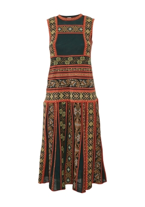 Missoni Pre-Owned floral knit dress - Grey