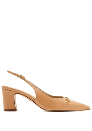 Sam Edelman 70mm Waller slingback pumps - Neutrals