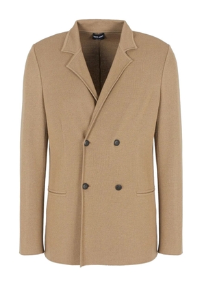 Giorgio Armani double-breasted blazer - Neutrals