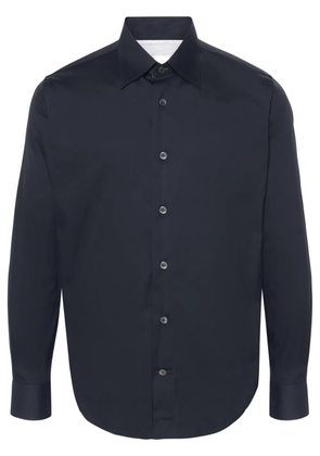 Eleventy pointed-collar shirt - Blue