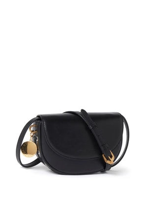 Stella McCartney Frayme faux-leather shoulder bag - Black