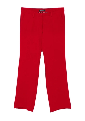 BLAKLACE mid-rise trousers - Red