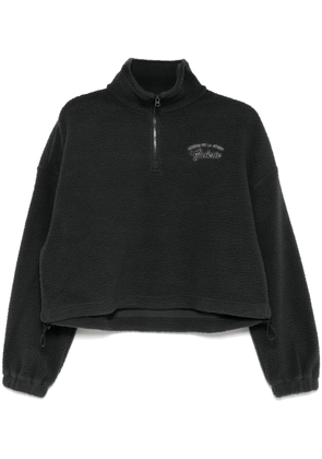 Musium Div. fleece half zip sweatshirt - Grey