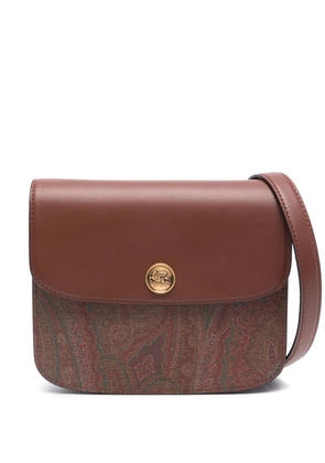 ETRO large Essential cross body bag - Brown