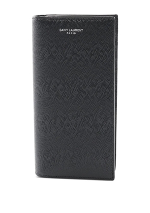 Saint Laurent Pre-Owned 2020s bi-fold leather wallet - Black