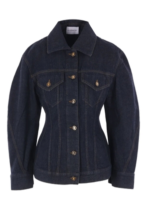 Givenchy puffed-sleeve denim jacket - Blue