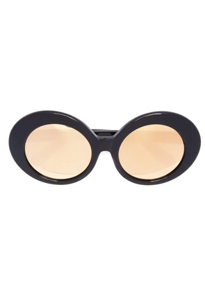 Linda Farrow oval sunglasses - Black