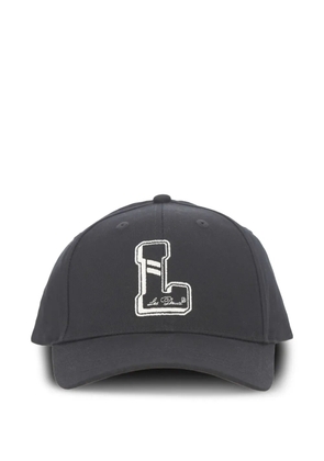 Les Deux 'L' patch hat - Grey