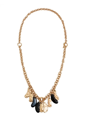 Bimba y Lola bean-pendant necklace - Gold