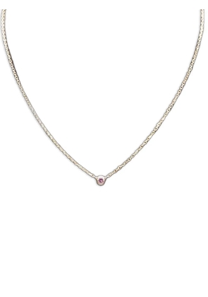 Cartier 2010s 18K rose gold D'Amour sapphire necklace - Pink