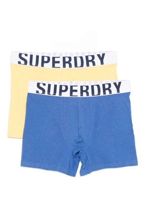 Superdry logo-waistband boxers (set of two) - Blue