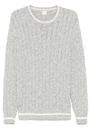 Eleventy crew-neck sweater - White