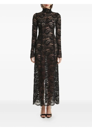 2310 STUDIO high-neck midi dress - Black