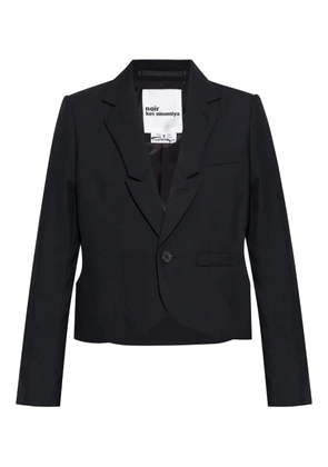 Noir Kei Ninomiya wool blazer - Black