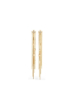 Tory Burch chain front-back earring - Gold
