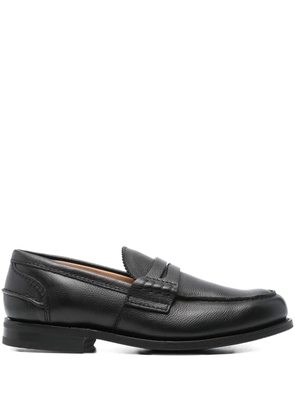 Church's leather loafers - Black