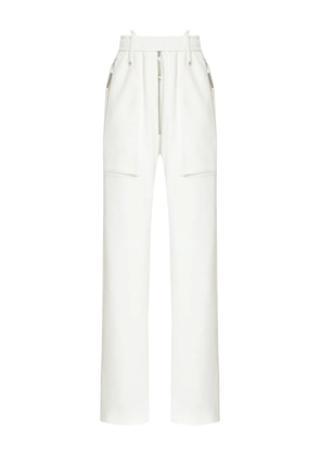 Gloria Coelho zip-pocket trousers - White