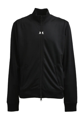 Courrèges zip-up track jacket - Black