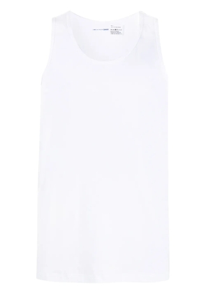 Comme Des Garçons Shirt cotton tank top - White