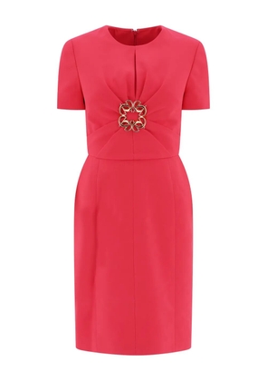 Elie Saab short-sleeve dress - Red