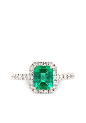 HYT Jewelry platinum diamond ring - Silver