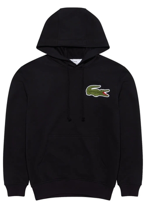 Comme Des Garçons Shirt logo-patch cotton hoodie - Black