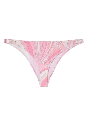PUCCI Iride print bikini brief - Pink