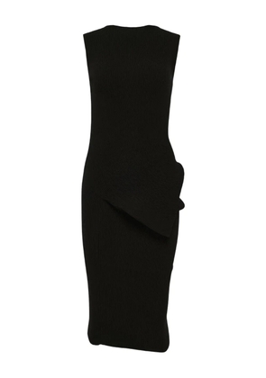 Rick Owens Babel draped-detail midi dress - Black