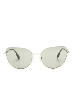 Burberry Eyewear Harper pilot-frame sunglasses - Gold