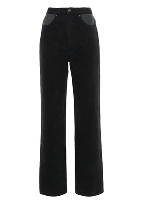 ROTATE BIRGER CHRISTENSEN two-tone tapered jeans - Black