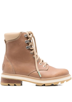 SOREL lace-up leather boots - Brown