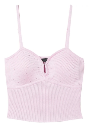 TWINSET bead-embellished top - Pink