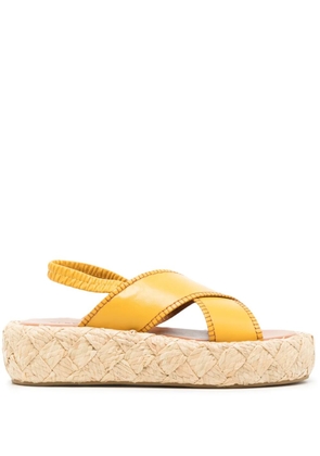 Clergerie 50mm Clergerie Adom espadrilles - Yellow