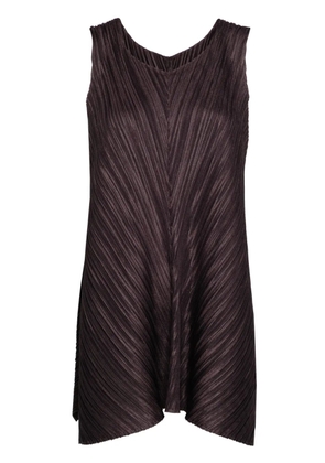 Pleats Please Issey Miyake Mellow Pleats tunic - Purple