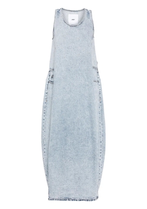 JNBY sleeveless cocoon denim dress - Blue