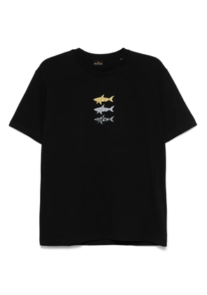 Paul & Shark logo-print T-shirt - Black