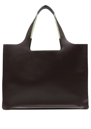 Themoirè Morea tote bag - Brown