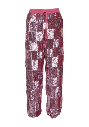 Retrofete 2024 sequinned trousers - Pink